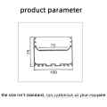 pe tube for LED pipe window rubber seal